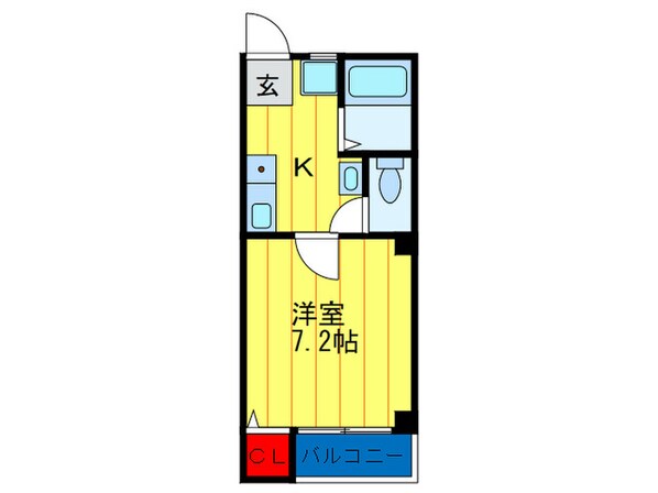 ＬＩＣＥ　ＦＩＥＬＤ上町台東の物件間取画像